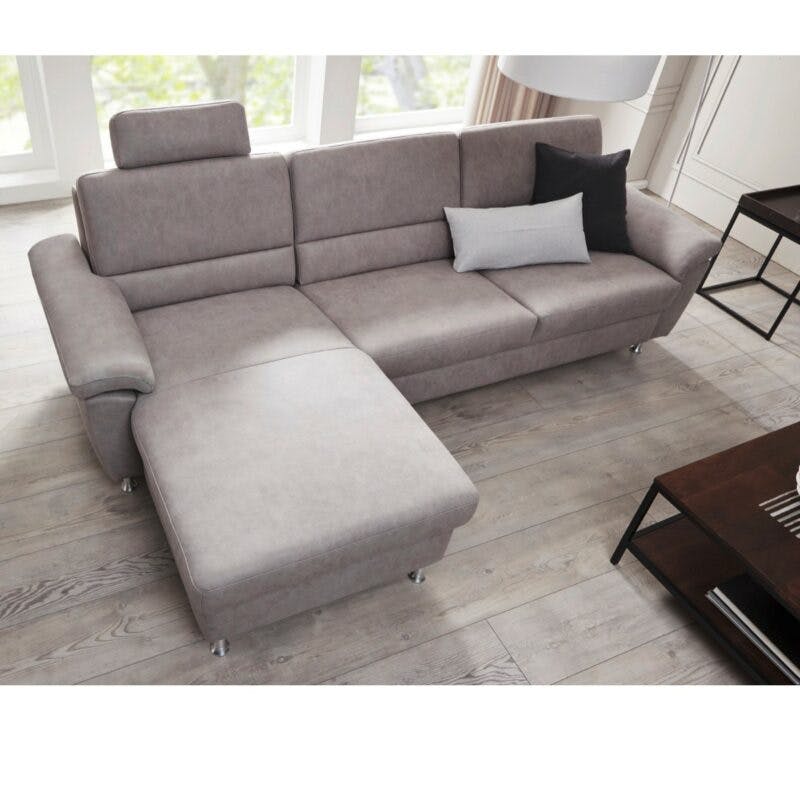 Calizza Interiors Onyx Sofa mit Longchair