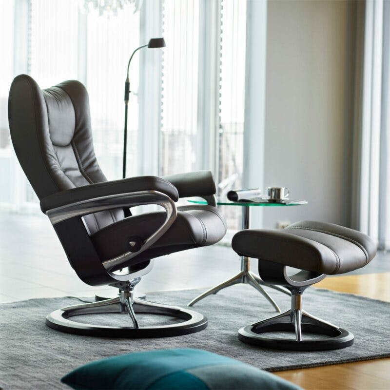 Stressless „Wing“ Sessel mit Hocker - Impressionsbild