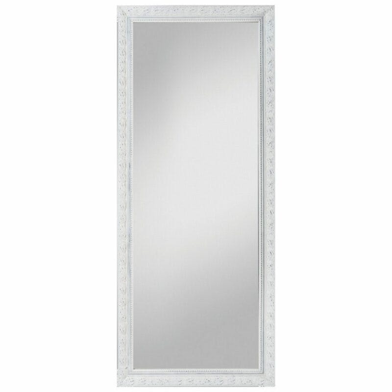 Trendstore Sabrin Rahmenspiegel - Rahmen weiß - 46 x 111 cm