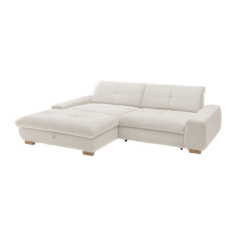 Set One by Musterring SO 1200 Sofa mit Cordbezug in Creme