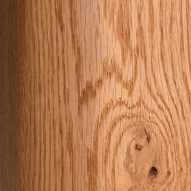 Hasena Oak-Line Lisio Modul 18 Ronda Massivholzbett in Eiche gebürstet und geölt - Detailansicht Holzart