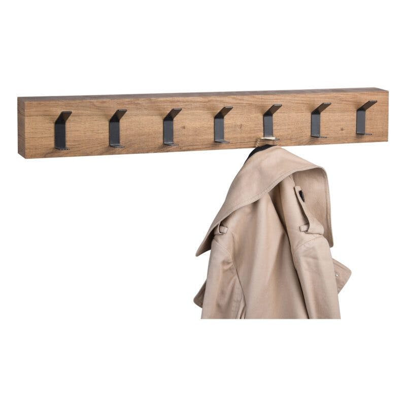 M2 Kollektion Lima Garderobe Eiche Nachbildung – Breite 70 cm Wohnbeispiel