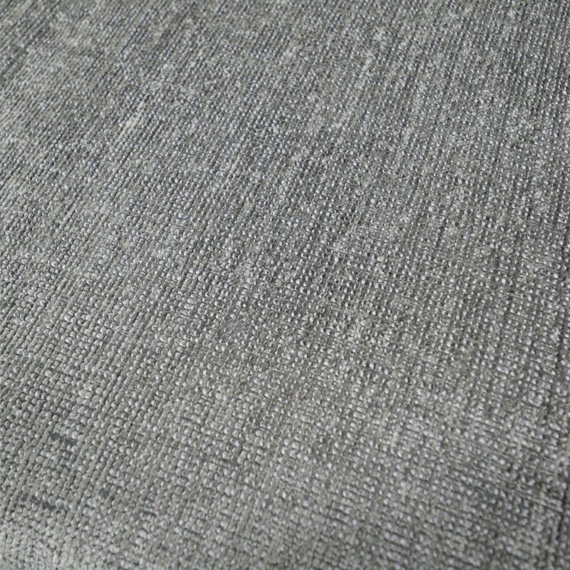 brühl four-two Ecksofa in Bezug Textilgewebe 3667 grau-braun mit Ottomane links und Drehsofa rechts inkl. Kopfstütze - Detailansicht Bezug