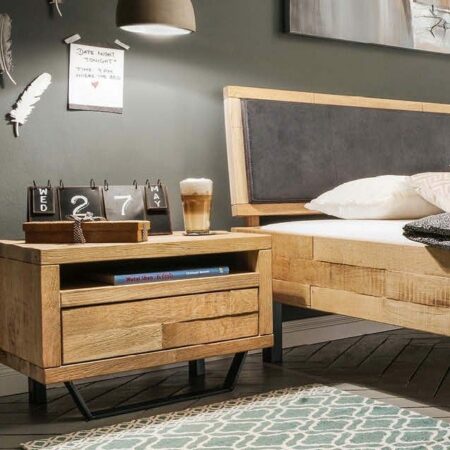 Schlafzimmer im Timber-Look: Traumhaftes Massivholz