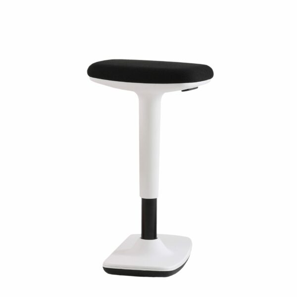 Nowy Styl „Timmi“ Sitzhocker Stehhocker schwarz-weiß seitlich