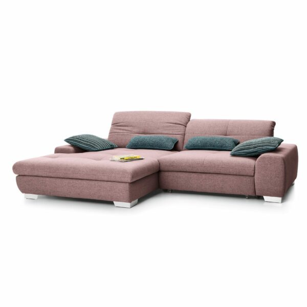 set one by Musterring Ecksofa SO 1200 in Pastel Violet – Ottomane links
