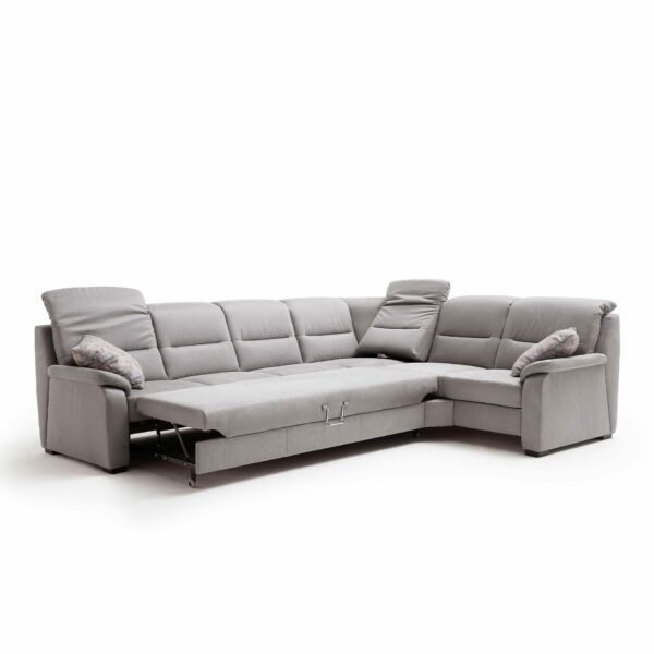 Couchliebe Porto Ecksofa mit strukturiertem Microfaserbezug - Sofa & Couch