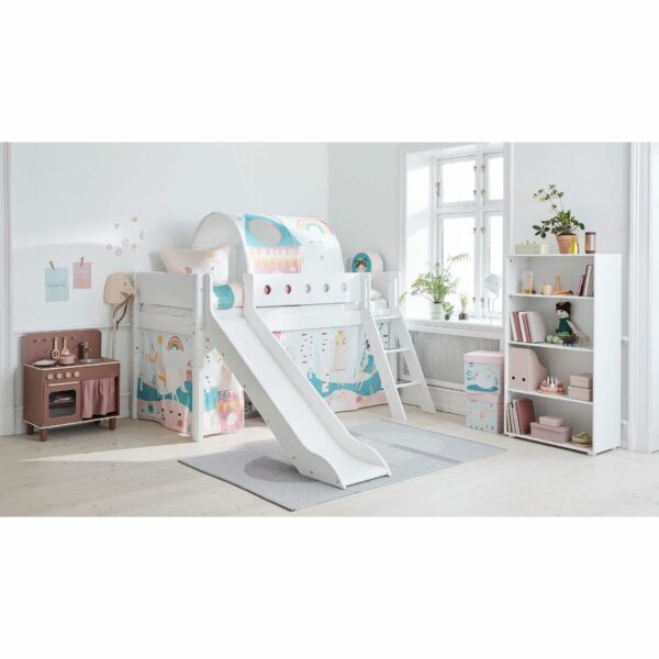 Trendstore White Kinderbett mit Rutsche – Einrichtungsbeispiel