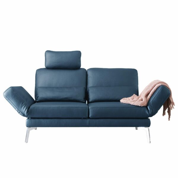 Candy „Chicago“ Sofa 2-Sitzer in „Cento“ 702 dark blue