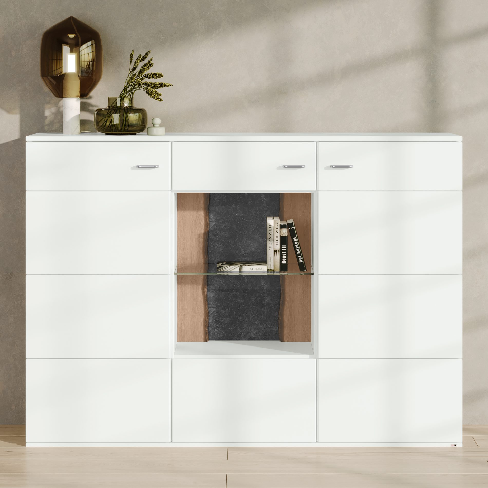 52-A set Highboard Musterring Tacoma by one
