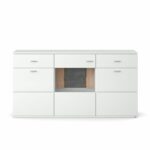 set one by Musterring „Tacoma“ Sideboard Typ 53-A in Arctic weiß