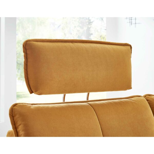 Couchliebe Key West Sofa mit Komfortfunktionen – Detail extra große Kopfstütze