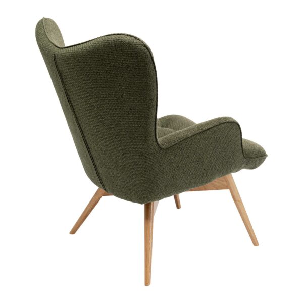 Kare Design Vicky Sessel in Grün seitlich