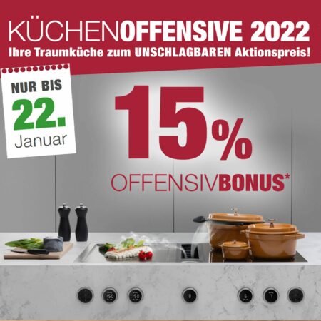 Küchen-Offensive 2022 bei Küchen DICK in Weil am Rhein