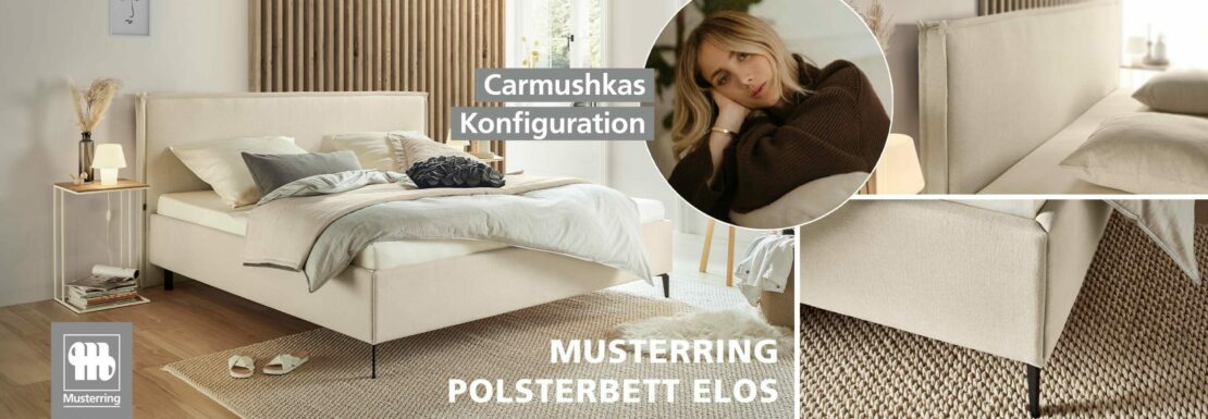 Carmushkas Konfiguration: Musterring Polsterbett ELOS