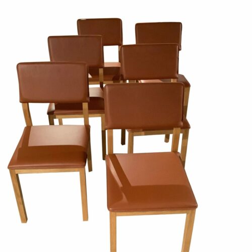 Team 7 S1OAPOL3 Stuhlgruppe – 6 Stühle - Esszimmerstühle