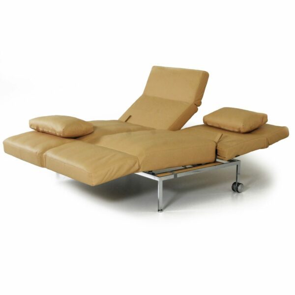 Brühl roro soft 2-sitzer Sofa mit Drehfunktion, Rücken und Armteilverstellung.