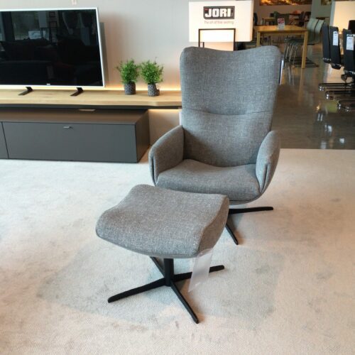 Jori Lounge Time-Out Sessel mit Hocker - Abverkauf Stockach - Abverkauf