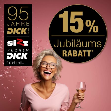 15 % Jubiläums-Rabatt in Weil am Rhein